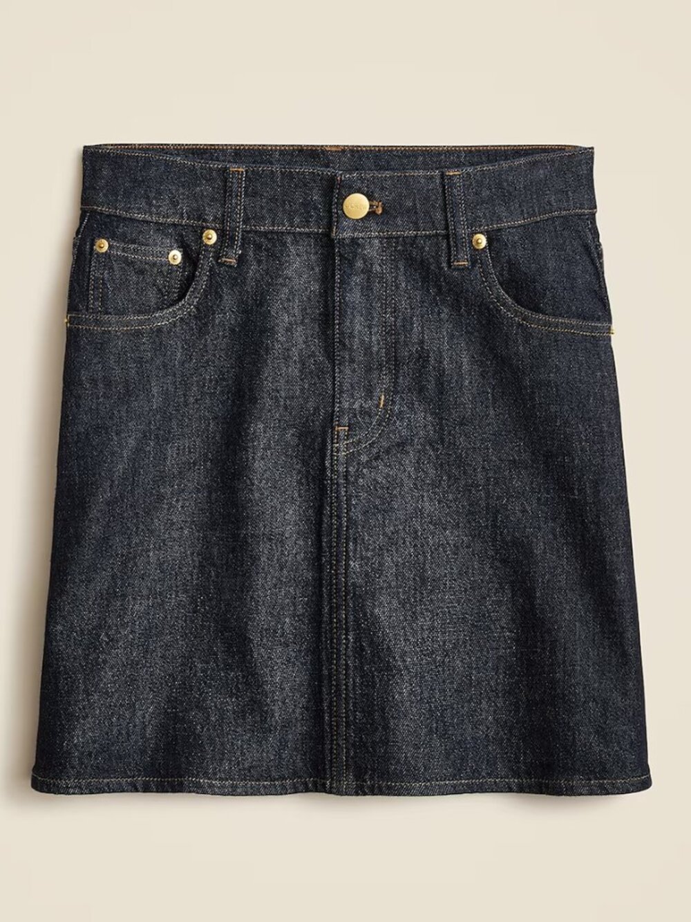 NWOT J. Crew Denim mini skirt